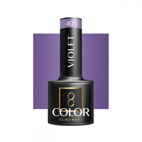 Hibridinis gelinis lakas OCHO NAILS violet 403 5ml