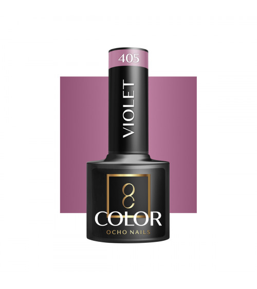 Hibridinis gelinis lakas OCHO NAILS violet 405 5ml