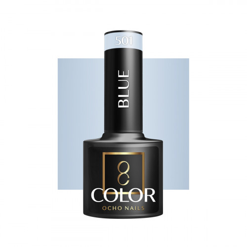 Hibridinis gelinis lakas OCHO NAILS blue 501 5ml