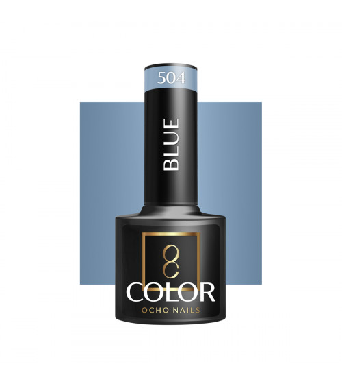 Hibridinis gelinis lakas OCHO NAILS blue 504 5ml