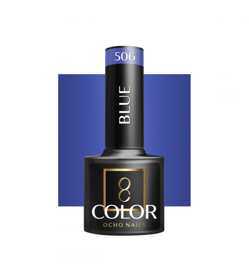 Hibridinis gelinis lakas OCHO NAILS blue 506 5ml