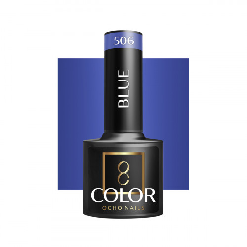 Hibridinis gelinis lakas OCHO NAILS blue 506 5ml