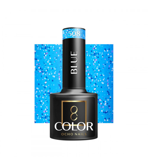 Hibridinis gelinis lakas OCHO NAILS blue 508 5ml