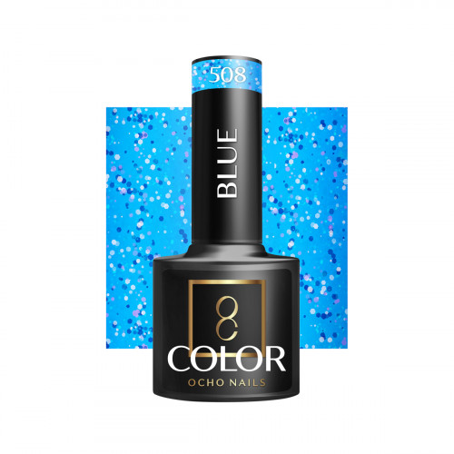 Hibridinis gelinis lakas OCHO NAILS blue 508 5ml