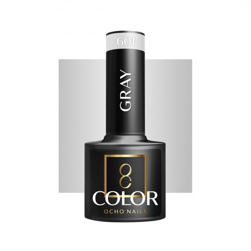 Hibridinis gelinis lakas OCHO NAILS gray 601 5ml