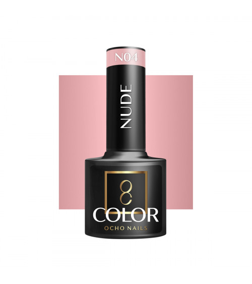 Hibridinis gelinis lakas OCHO NAILS nude N04 5ml