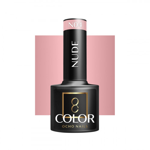 Hibridinis gelinis lakas OCHO NAILS nude N04 5ml