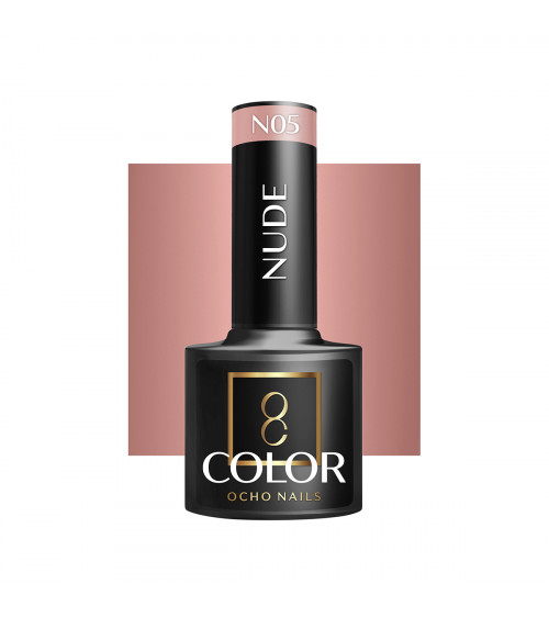 Hibridinis gelinis lakas OCHO NAILS nude N05 5ml