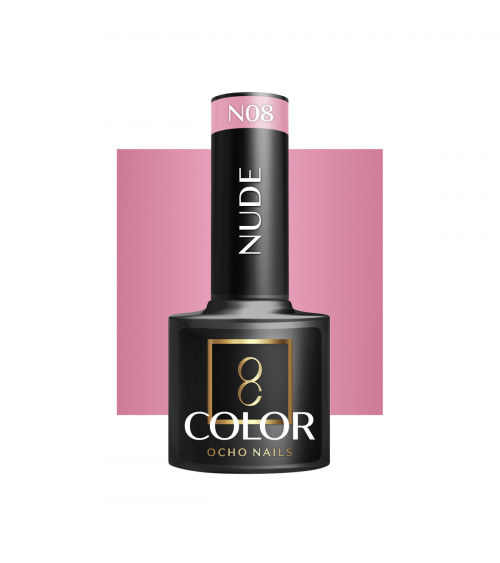 Hibridinis gelinis lakas OCHO NAILS nude N08 5ml