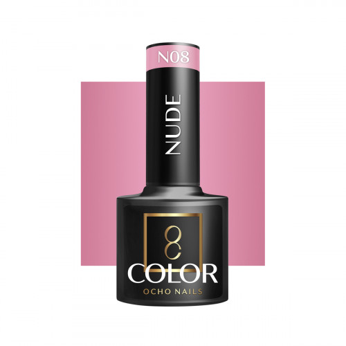 Hibridinis gelinis lakas OCHO NAILS nude N08 5ml