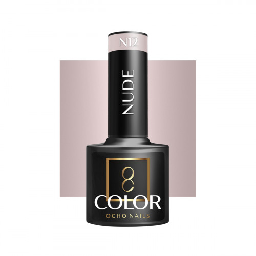 Hibridinis gelinis lakas OCHO NAILS nude N12 5ml