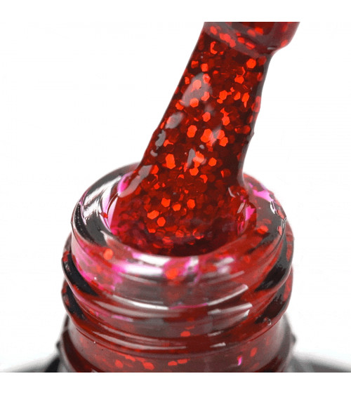 Hibridinis gelinis lakas OCHO NAILS glitter G10 5ml