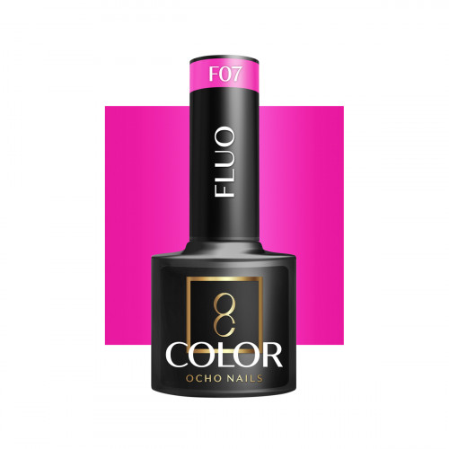 Hibridinis gelinis lakas OCHO NAILS fluo F07 5ml