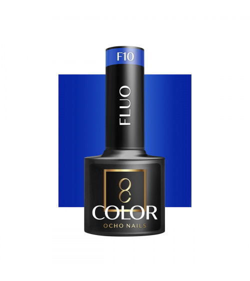 Hibridinis gelinis lakas OCHO NAILS fluo F10 5ml