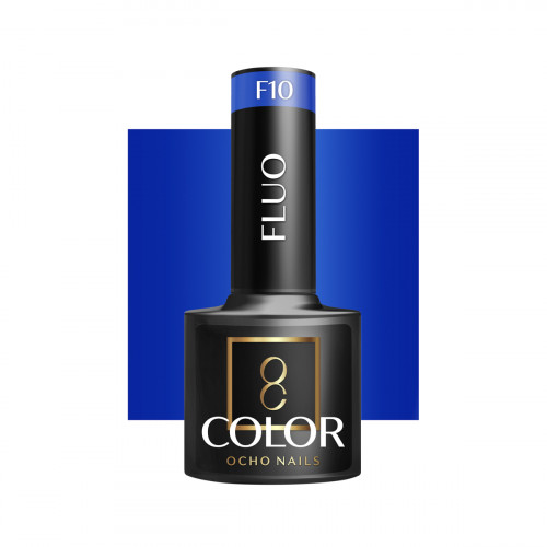 Hibridinis gelinis lakas OCHO NAILS fluo F10 5ml