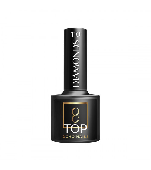 Hibridinis topas OCHO NAILS Diamonds no wipe 110 5ml