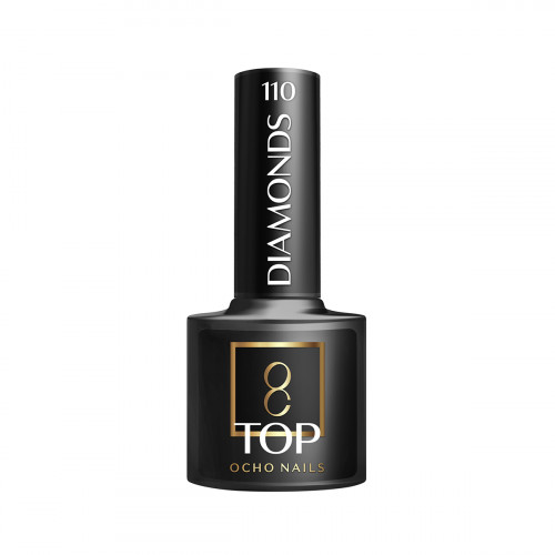 Hibridinis topas OCHO NAILS Diamonds no wipe 110 5ml