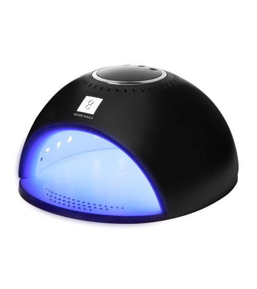 Hibridinė UV/LED Lempa OCHO NAILS 8 Juoda 84W