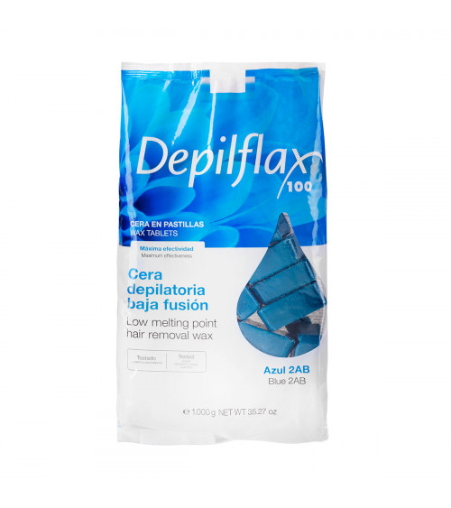Kietasis Vaškas Depiliacijai DEPILFLAX Azulenas 1kg
