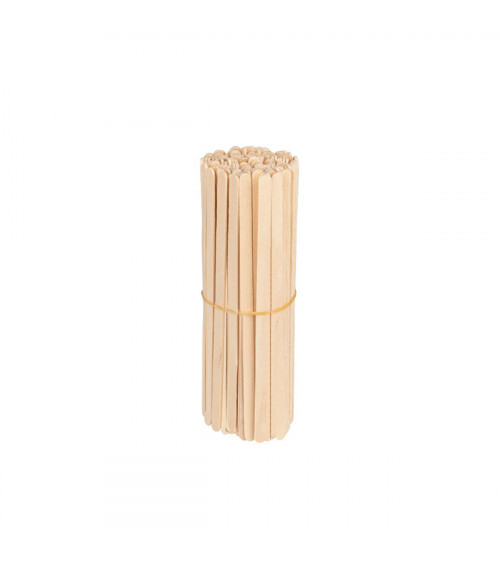 Medinės Mentelės Depiliacijai 140 x 6 x 1.4 mm - 100vnt.